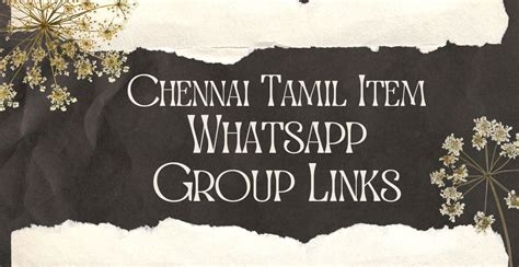 Tamilnadu <b>item</b> number available. . Chennai tamil item telegram group link